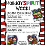 Holiday Spirit Week Ideas: Get Ready to Jingle and Mingle