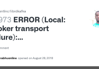 librdkafkaerror Local Broker Transport Failure: A Deep Dive