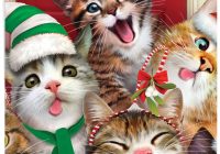 Cat Holiday Cards Christmas: Spread the Purr-fect Cheer