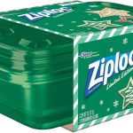 Zip Lock Food Storage Holiday Designs Limited Edition Green: Your Festive Kitchen Essentials