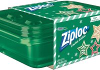 Zip Lock Food Storage Holiday Designs Limited Edition Color Green: Get Ready for a Fresh Holiday Season