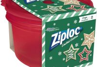 Zip Lock Food Storage Holiday Designs Limited Edition: Get Ready to Deck the Halls and Store Those Leftovers