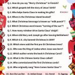 Holiday Trivia Questions and Answers