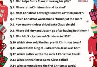 Holiday Trivia Questions and Answers