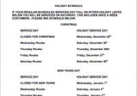 Waste Pro Holiday Schedule: What You Need to Know