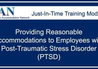 PTSD Reasonable Accommodation Examples: Breaking Down the Barriers to Employment