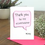 Thank You for Accommodation: A Sincere Expression of Gratitude